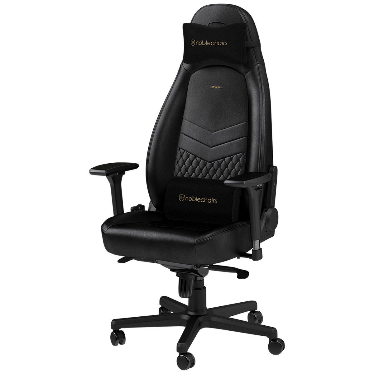 Noblechairs ICON Gaming Chair Real Leather Black