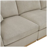 Caley 4 Piece Fabric Chase with Ottoman Caley 4 Piece Fabric Chase with Ottoman
