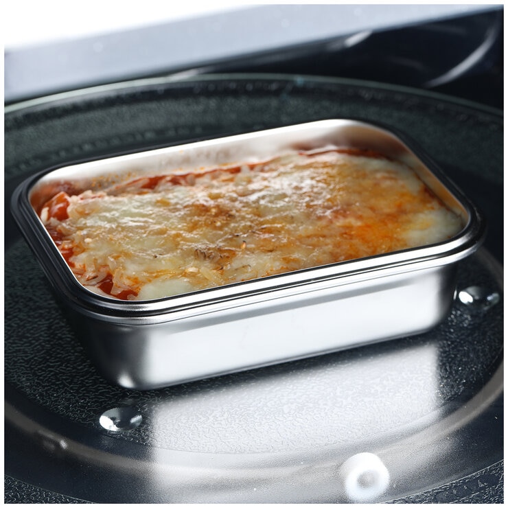 Neoflam Stainless Steel Container Microwavable 12 Piece Set