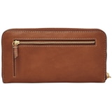 Fossil Women's Emma Large Zip Wallet - Brown