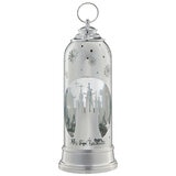 Disney Laser Engraved Lantern Silver Castle