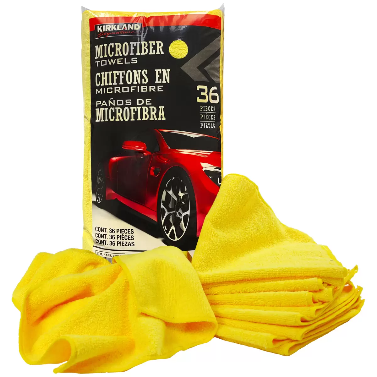 6 Pcs Microfiber Towel Auto Household Clean Polish Wash Cloths 16"x16" RED 