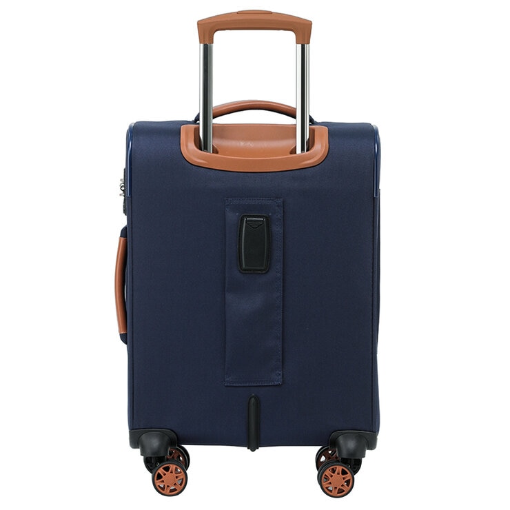 Tosca Park Avenue 3 Piece Luggage Set Navy Tan