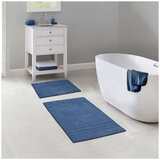 Mineral Spring Multi Needle Bath Mat 2 Pack Flintstone Blue