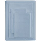 Bdirect Royal Comfort Balmain 1000TC Bamboo Cotton Sheet Set - Queen - Blue Fog