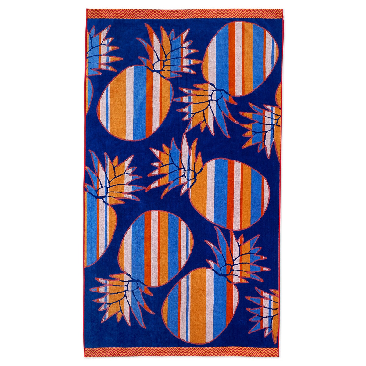 Welspun Oversized Beach Towel 102 x 183cm Pineapple Cos