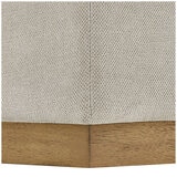 Henredon 4-Piece Fabric Sectional With Ottoman