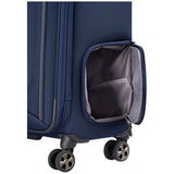 Delsey Softside 2 Piece Luggage Set Blue