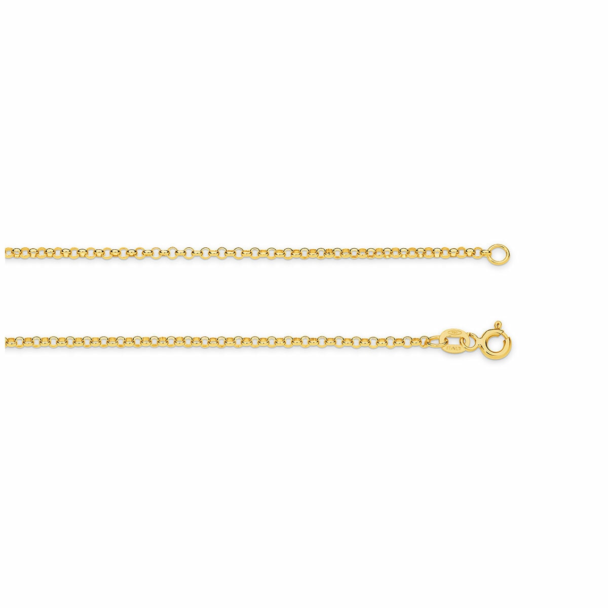 18KT Yellow Gold Belcher Chain
