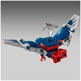 LEGO Marvel Captain America vs. Red Hulk Battle 76292