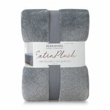 Berkshire Heathered Plush Blanket 284 cm x 234 cm