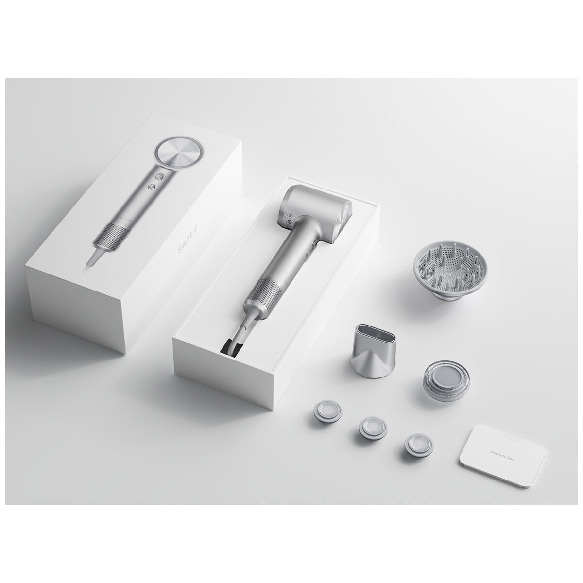 Laifen Swift 4 High Speed Hair Dryer Silver 1HD51SAUSI001