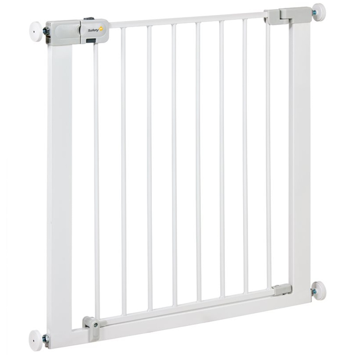 black metal baby gate