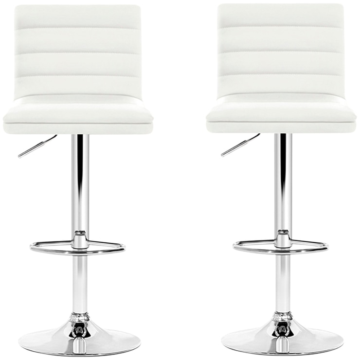 Artiss Arne Bar Stool White 2pk Costco Australia