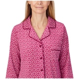 Carole Hochman Women's 2pc PJ Set - Red Print