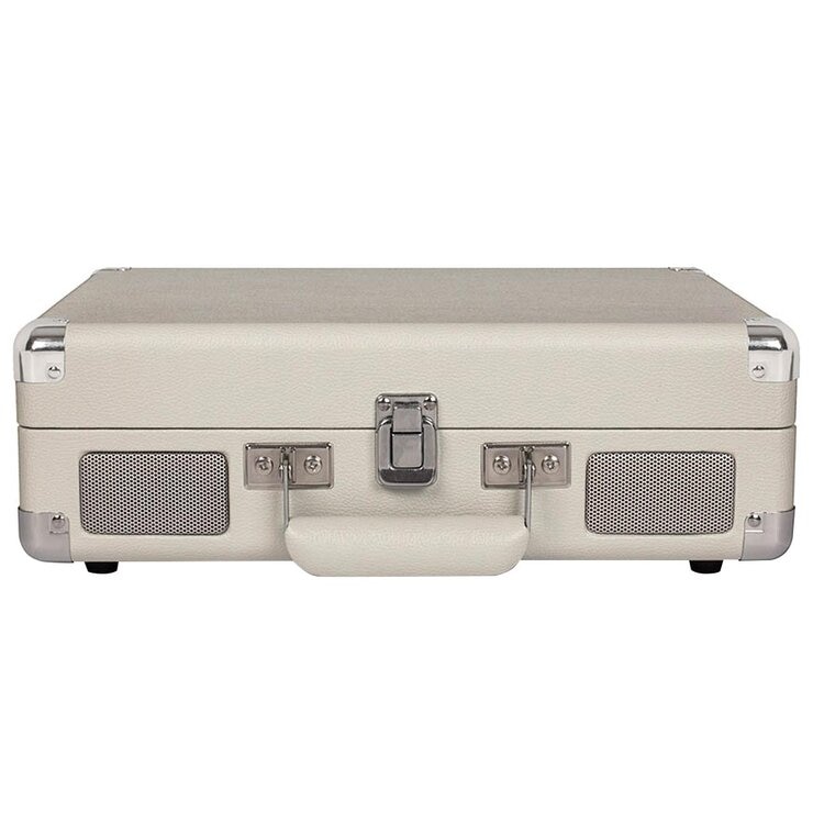 Crosley Cruiser Bluetooth Portable Turntable White Sands CRIW8005F-WS4 Crosley Cruiser Bluetooth Portable Turntable White Sands CRIW8005F-WS4