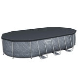 Bestway Platinum Series Power Steel 6.10m x 3.66m x 1.22m Above Ground Pool Set/