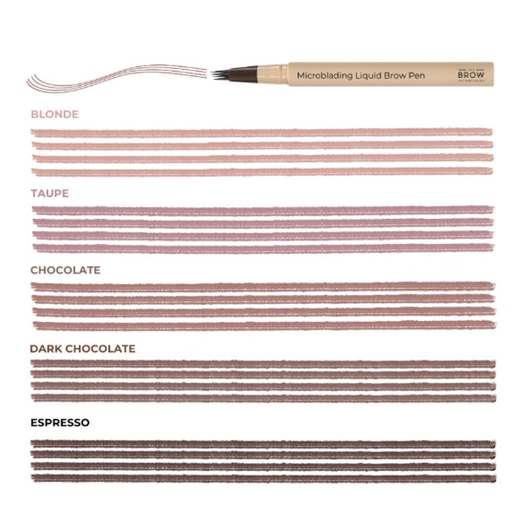 Brow Technicians Microblading 4-Tip Hair Stroke Brow Pen 2 Pack