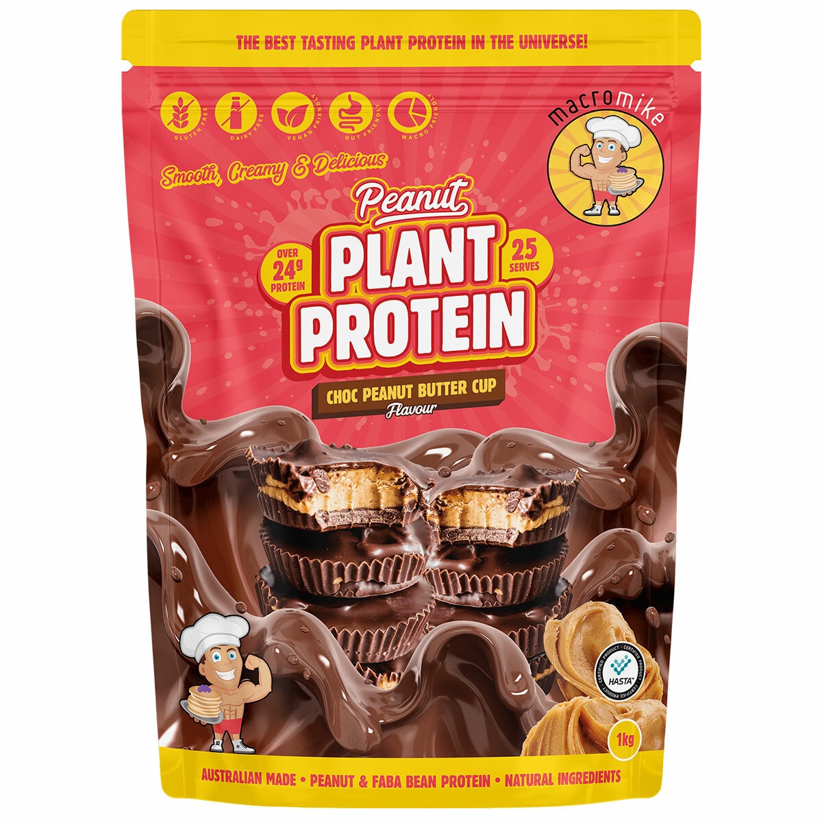 Macro Mike Peanut Plant Protein 1kg
