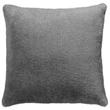 Mon Chateau Faux Fur Pillow Grey