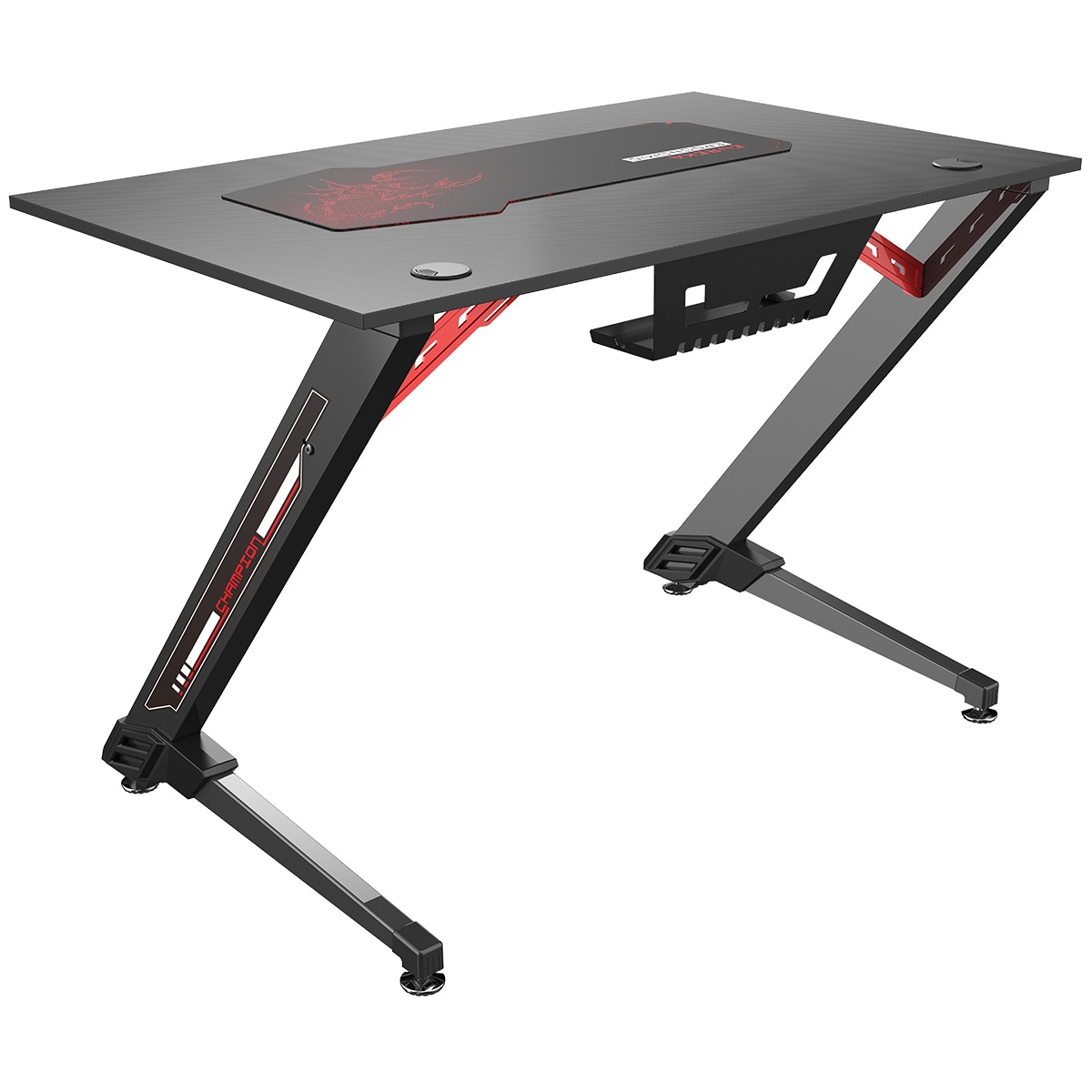 Eureka Ergonomic GD-4301 Small Gaming Computer Desk - Black