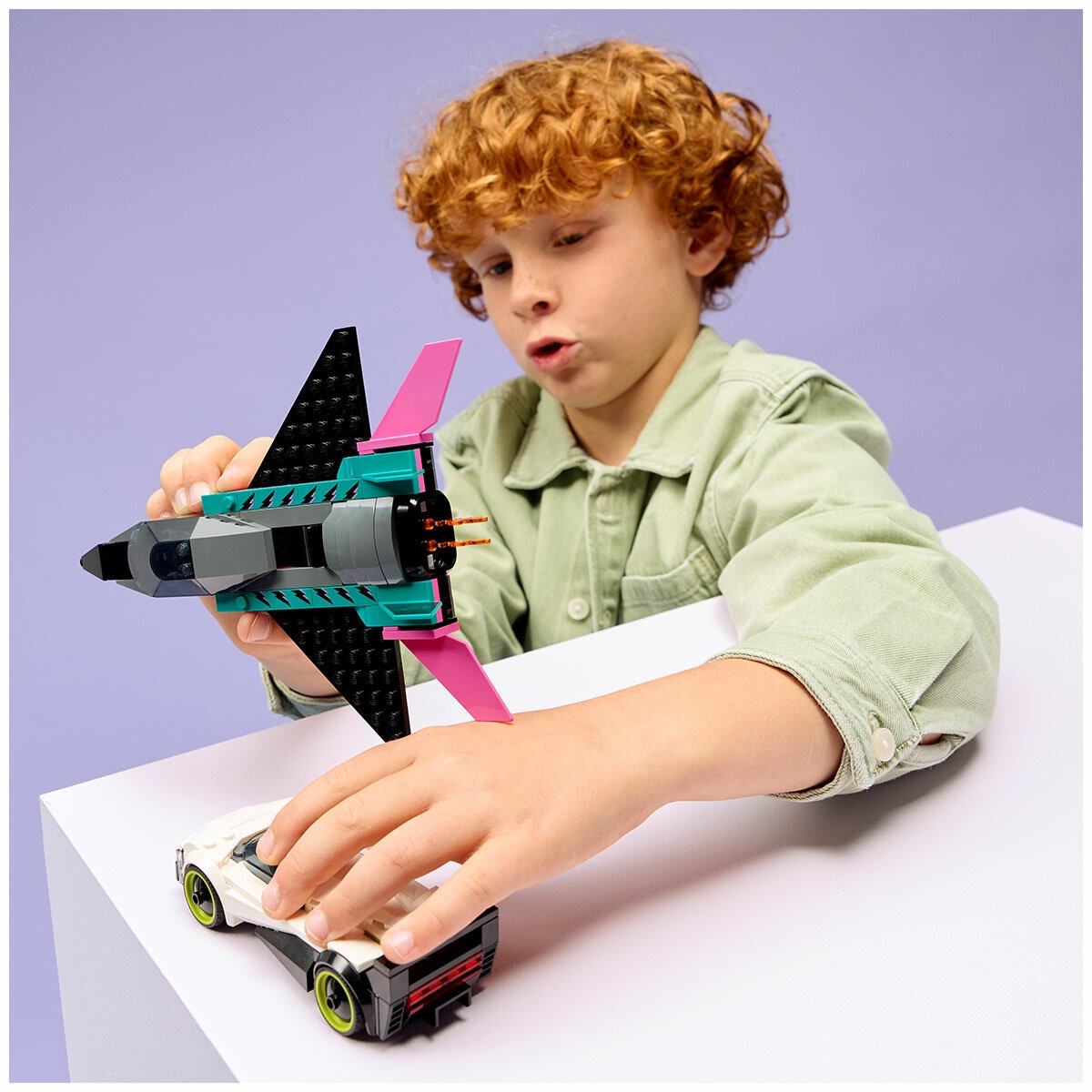 LEGO City Jet vs. Car 60489 LEGO City Jet vs. Car 60489