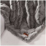 Frye Luxe Faux Fur Throw 152 x 178cm Grey