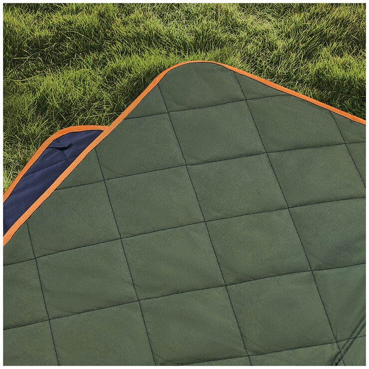 Hunter Outdoor Picnic Blanket Cypress Block Green Multi Hunter Outdoor Picnic Blanket Cypress Block Green Multi