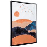 Cafe Lighting and Living Place in the Sun Enhanced Canvas Print, Blush/