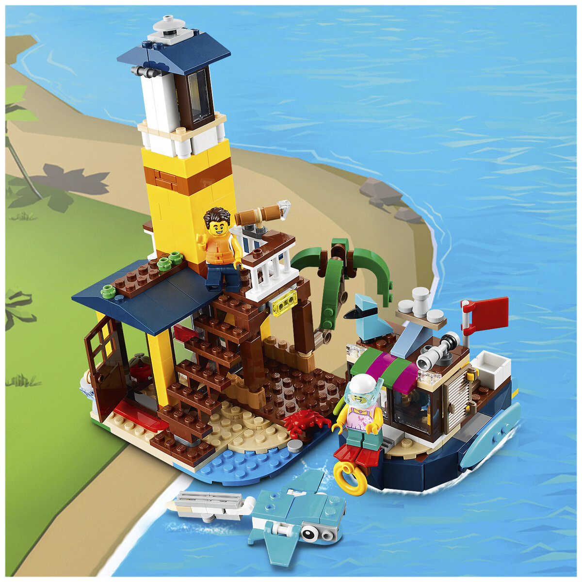Lego Creator Surfer Beach House