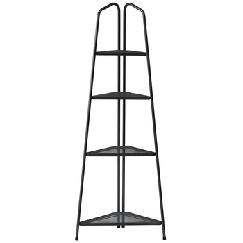 Takasho 4 Tier Modern Corner Plant Stand