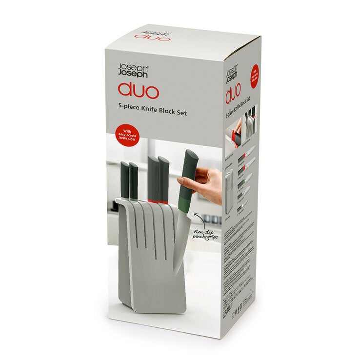 Joseph Joseph Duo Knife Block 5 Piece Set