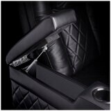 Valencia Home Theatre Tuscany Edition 5 Seater Black