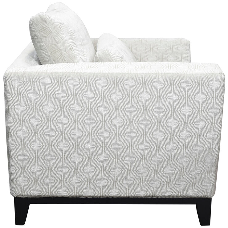 Moran Florence Fabric Chair 2 pack Ivory