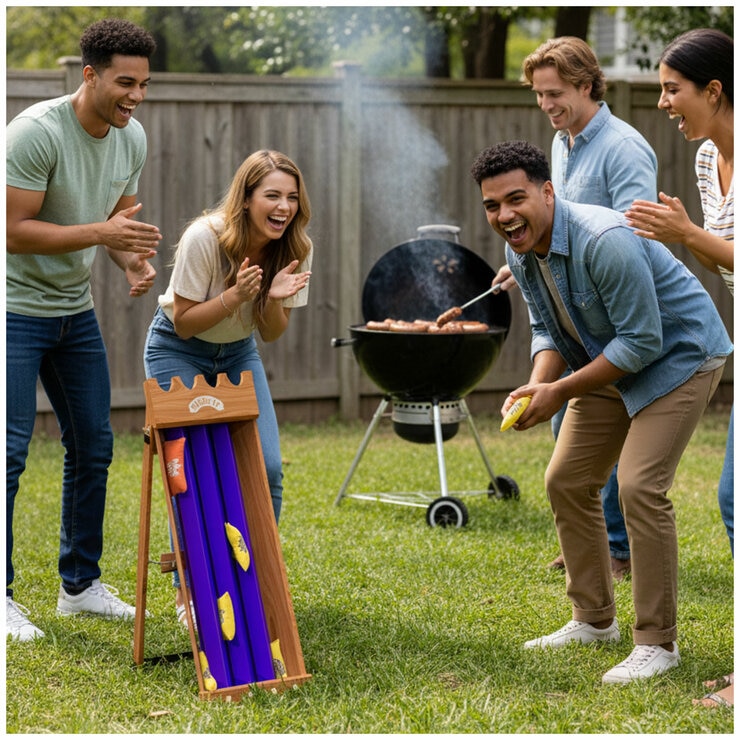 Sling It Minstrel Medieval Sausage Slinging Game