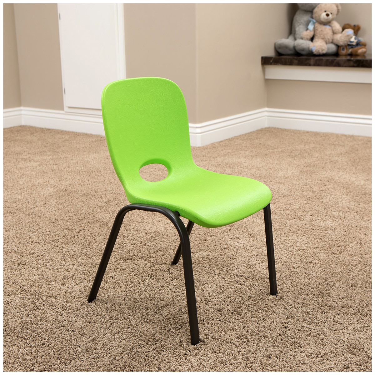 Lifetime Kids Stacking Chairs - Lime Green