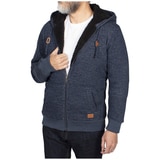 Buffalo Sherpa Hoodie - Navy