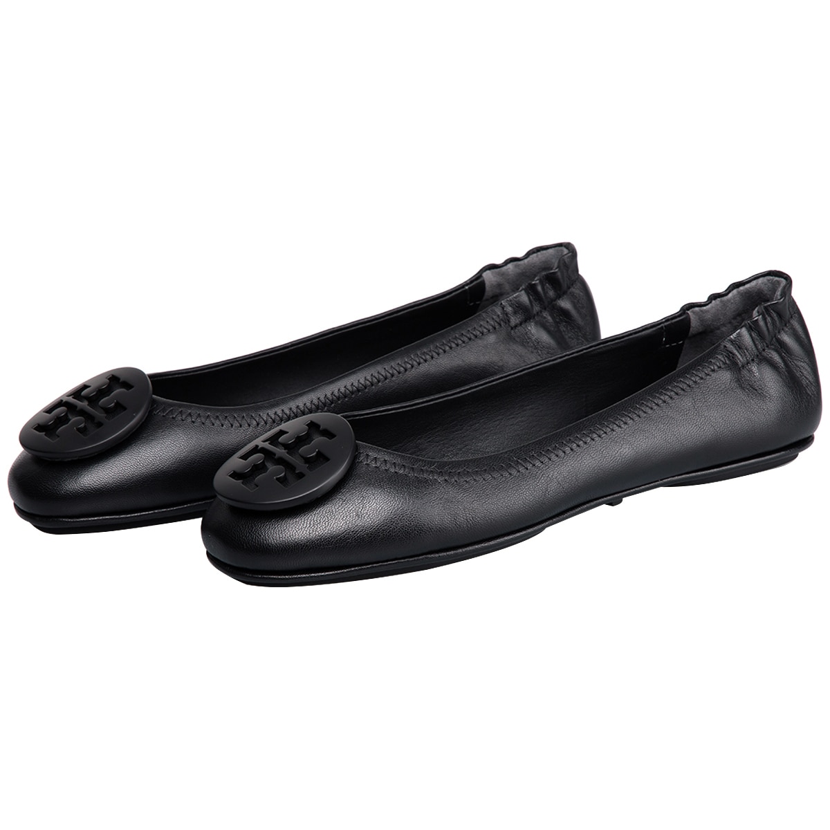 tory burch black ballet flats