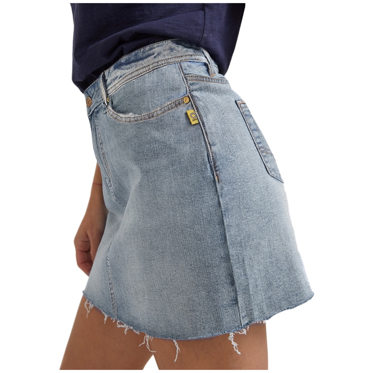 Bettina Liano Women's Denim Skirt - Mid Wash