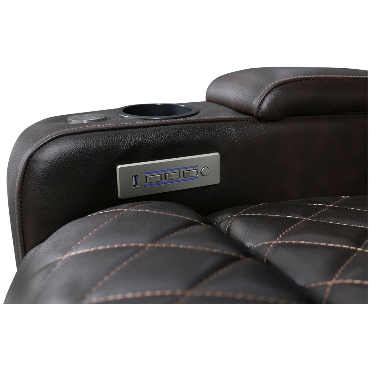 Valencia Home Theatre Oslo Edition 4 Seater Dark Chocolate
