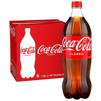 Coca Cola Classic 6 x 1.25L