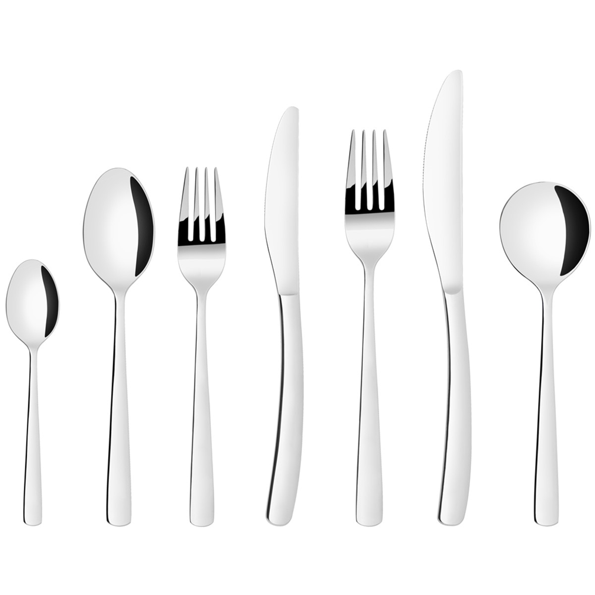 Tramontina 56 piece Cutlery Sets - Curve