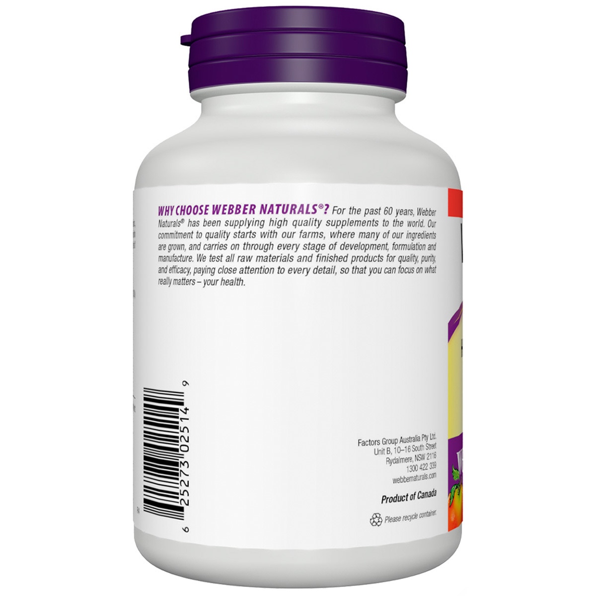 Webber Naturals Vitamin D 1000Iu