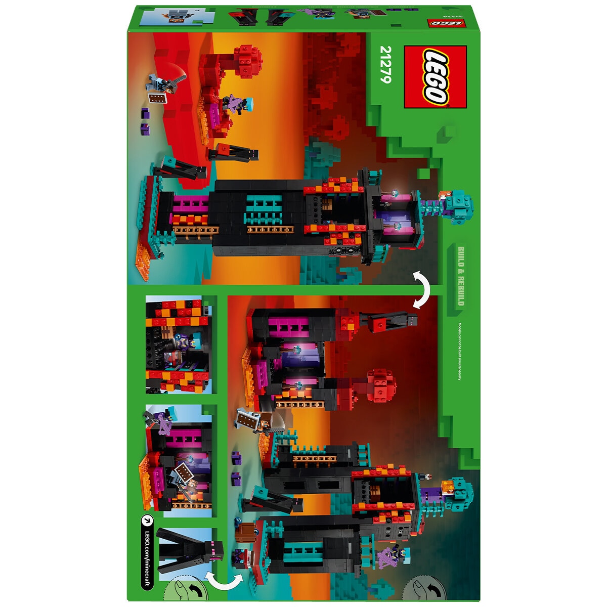 LEGO Minecraft The Enderman Tower 21279
