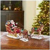 Santa Sleigh with Reindeer