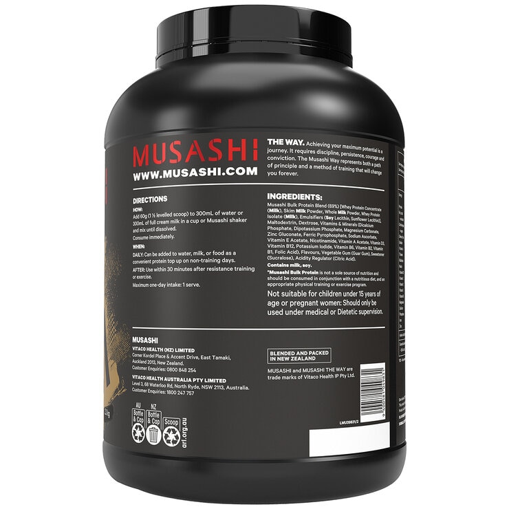 Musashi Bulk Protein Powder 2.3kg