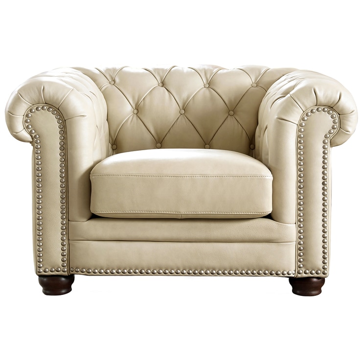 costco leather armchair