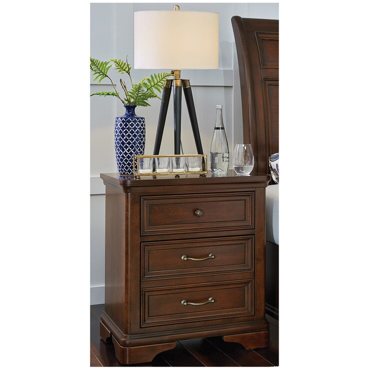 Universal Broadmoore Crosby Bedside Table Costco Australia