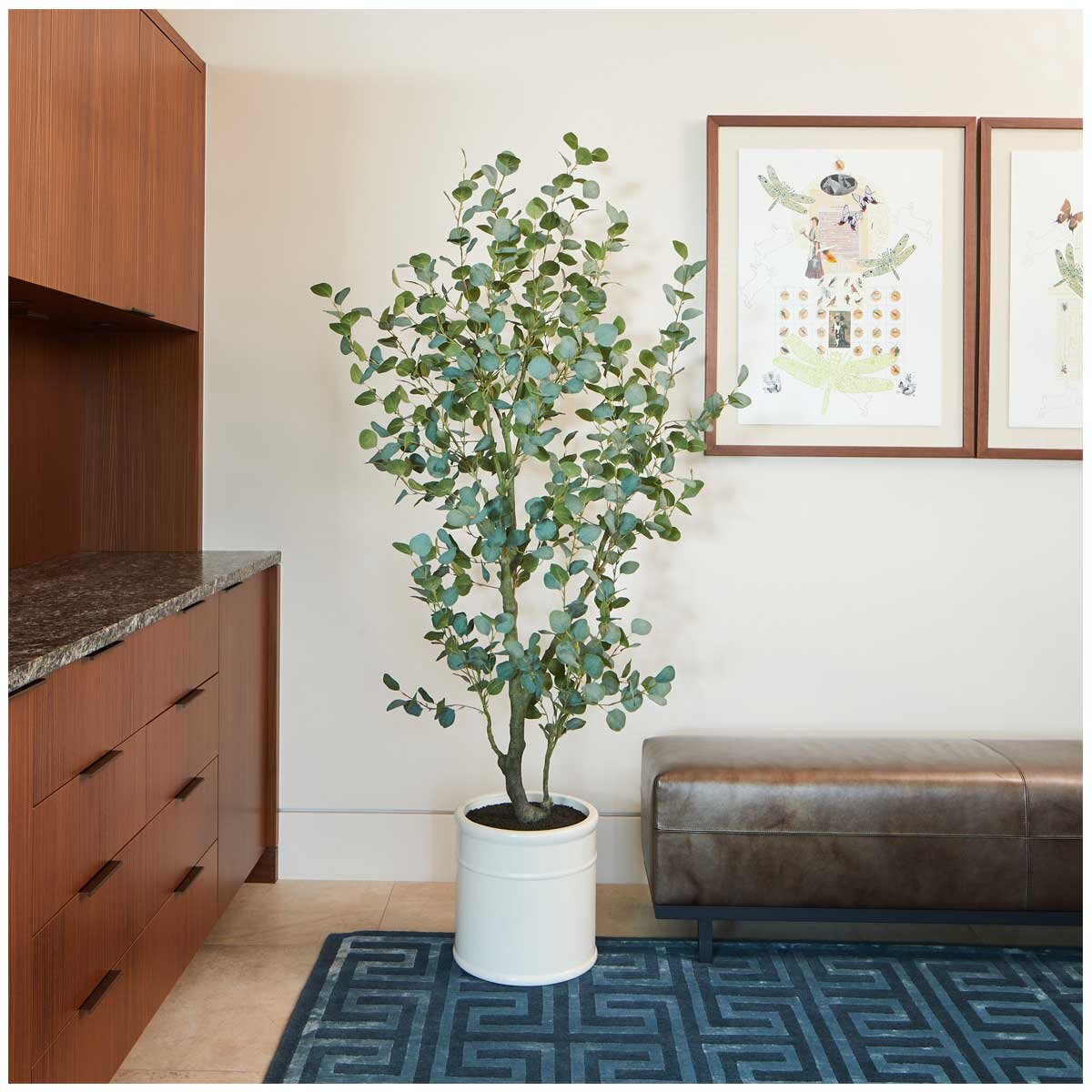 CG Hunter Faux Eucalyptus Tree 1.9M