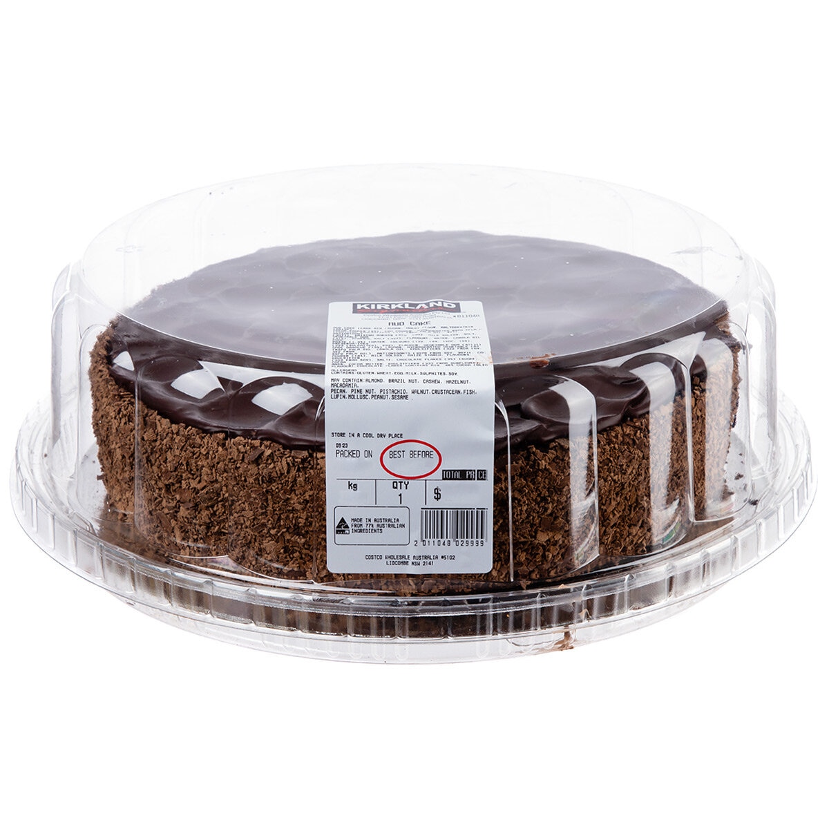 Costco shop chocolate cake